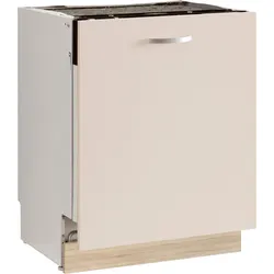 Frontblende WIHO KÜCHEN "Flexi", beige (front: magnolia, korpus: sonoma eiche), B:59,4cm, Möbelblenden