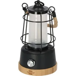 Brennenstuhl Akku Campinglampe CAL 1 m. Hanfseil + Bambussockel