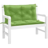 vidaXL Gartenbankauflage 100 x 50 x 7 cm melange grün 2 St.