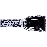 Leatt Velocity 5.5 Checker Motocross Brille, schwarz-grau für Männer