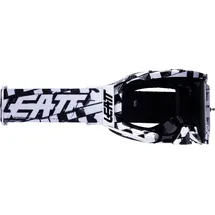 Leatt Velocity 5.5 Checker Motocross Brille, schwarz-grau für Männer