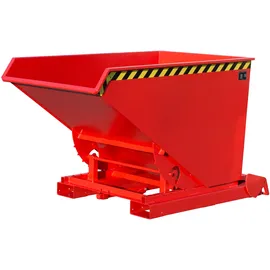 Bauer Südlohn Kippbehälter Stahl 1200 mm Feuerrot