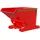 Bauer Südlohn Kippbehälter Stahl 1200 mm Feuerrot