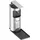 Keuco Plan Desinfektionsmittelspender Händedesinfektion Wandmodell aluminium silber 500 ml
