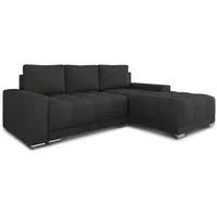 Sofnet Eckcouch 5-Sitzer Schwarz