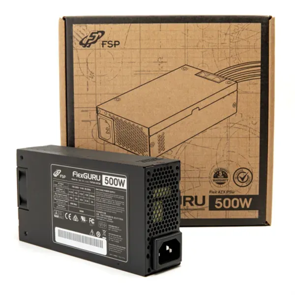 FlexGURU Netzteile - 500 Watt - ATX - 80 Plus Gold zertifiziert