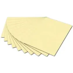 Fotokarton 50x70cm strohgelb FOLIA 6111 E 300g