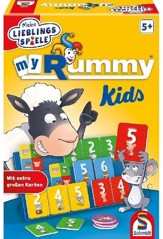 SCHMIDT SPIELE - My Rummy, Junior (Kinderspiel)