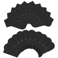 H.I.S. H.I.S Basicsocken Damen 20x schwarz Gr.35-38