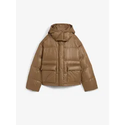 bonprix Daunenjacke mit recycelten Daunen wasserabweisend, braun, 40, Daunen