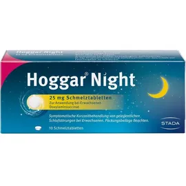 STADA Hoggar Night 25 mg Schmelztabletten 10 St.
