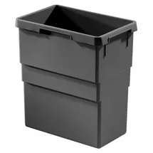 HAILO Inneneimer 30 l Dunkelgrau