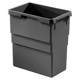 HAILO Inneneimer 30 l Dunkelgrau