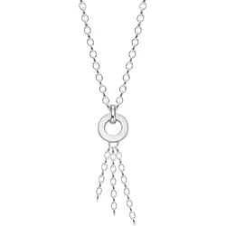trendor 63416 Silber Charms Collier Halskette für Anhänger Damen-Kette