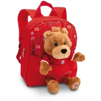 NICI Rucksack 21x26cm mit Kuscheltier Bär Berni 25cm FC