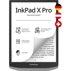 POCKETBOOK InkPad X Pro eReader, Mist Grey