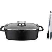 GSW Gourmet Granit Bräter 33 x 21 cm inkl. Servierzange