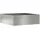 vidaXL Raseneinfassung 40 x 40 x 13 cm Silber