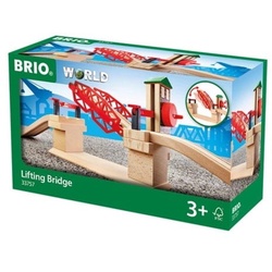 BRIO® Spielzeugeisenbahn-Brücke »Brio World Eisenbahn Brücke Hebebrücke 3 Teile 33757«