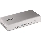 Startech StarTech.com Thunderbolt 4 Dockingstation, Multi Monitor Dock für 4 Monitore, 2x HDMI/2x DP, 2.5 GbE, 98W PD, USB4/USBC/TB3, Thunderbolt 4 Dock (TB4USB4DOCK)