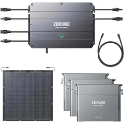 Zendure Smart PV 0% MwSt §12 III UstG Hub 2000 Balkonkraftwerk bis 2.400 Watt, 5...