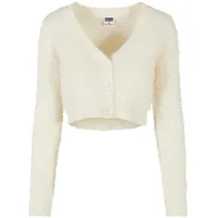 URBAN CLASSICS Strickjacke in whitesand | Gr.: 4XL