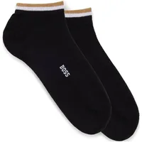 Boss Sneakersocken 2er Pack Schwarz 43-46