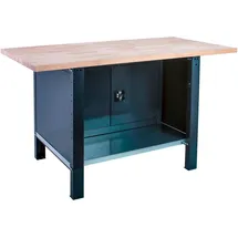 Proregal Werkbank Metall 180x86,5x75 cm Anthrazit