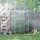 Outsunny Gewächshaus Stahl Transparent PE-Gitterfolie 100 m2