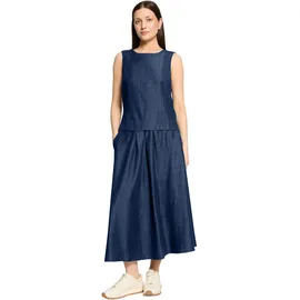 Cartoon A-Linien-Rock Blau 44