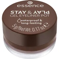 Essence STAY & PLAY Eyeliner Farbton 02 Brown 5 g