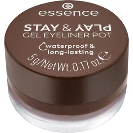 Essence STAY & PLAY Eyeliner Farbton 02 Brown 5 g