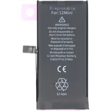 AccuCell Akku passend für Apple iPhone 12 mini, diagnostizierbar, Li-Polymer, 3,85V, 2227mAh, 8,57Wh, ohne Werkzeug