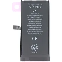 AccuCell Akku passend für Apple iPhone 12 mini, diagnostizierbar, Li-Polymer, 3,85V, 2227mAh, 8,57Wh, ohne Werkzeug