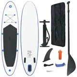 vidaXL SUP Board Aufblasbar Paddel Stand Up Paddling Surfboard Paddelboard