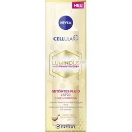 NIVEA Cellular Luminous 630 Anti-Pigmentflecken Getöntes Fluid LSF 20 40 ml