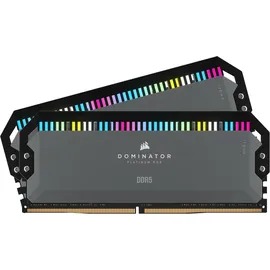 Corsair Dominator Platinum RGB grau DIMM Kit 64GB, DDR5-5600, CL40-40-40-77, on-die ECC (CMT64GX5M2B5600Z40K)