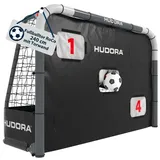 Hudora Fußballtor Schwarz 240 x 160 x 85 cm