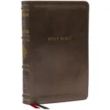Thomas Nelson NKJV, Personal Size Reference Bible, Sovereign Collection, Leathersoft, Brown, Red Letter, Comfort Print: Holy Bible, New King James Version