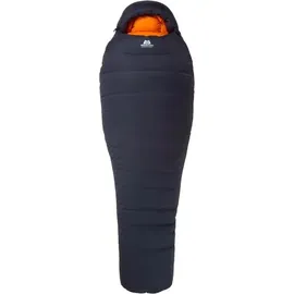 Mountain Equipment - Glacier 1000 - Daunenschlafsack Gr Regular - Body Size: 185 cm obsidian