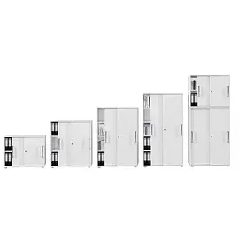 Kerkmann Schiebetürenschrank weiß/weiß 1 Fachboden