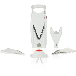 V5 Hobel Powerline Starter Set Küche Gemüseschneider Tomaten Zwiebeln Kartoffelreibe Küchenutensilien Gemüsehobel V Hobel