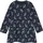 s.Oliver Minikleid Sweat-Kleid All-over-Print Blau 110