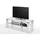 Stolkom TV-Lowboard 1200 mm weiß Hochglanz