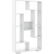 Costway Bücherregal 70 x 20 x 120 cm Weiß