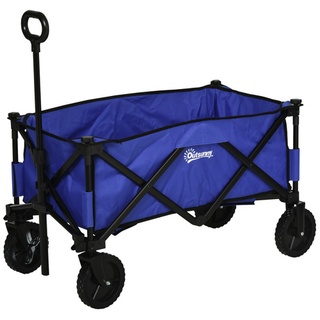 Outsunny Handwagen, Stahl (Q195), Nylon, Oxford