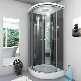 SeniorBad Komplettkabine 100 x 100 cm D10-23T1-EC