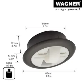 Wagner System GmbH Lenkrolle ROLLER-MINI 50 kg