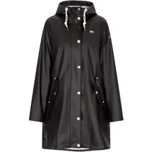 Schmuddelwedda Regenmantel Damen Schwarz S