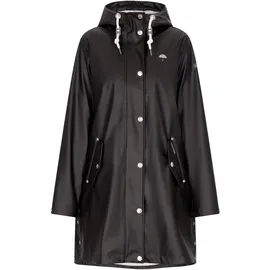 Schmuddelwedda Regenmantel Damen Schwarz S